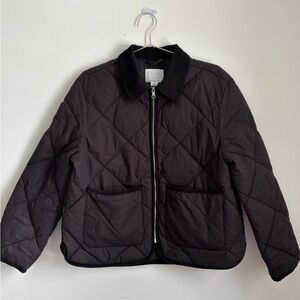 Black Quilted Jacket